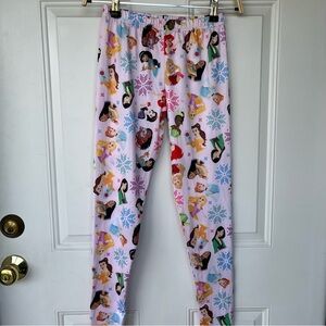 •Cuddl Duds• Girls Disney Princess Pajama/Lounge Pants - Size Large